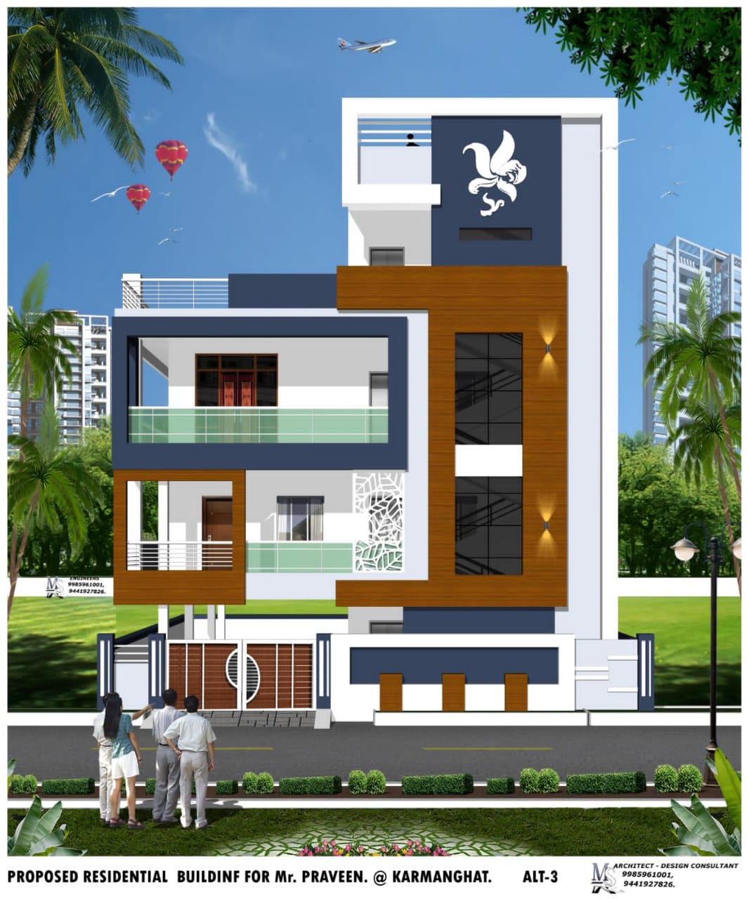 PEB Construction Site